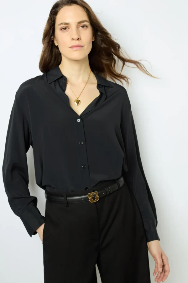 New Black soft shirt - BEATA Shirts & Blouses