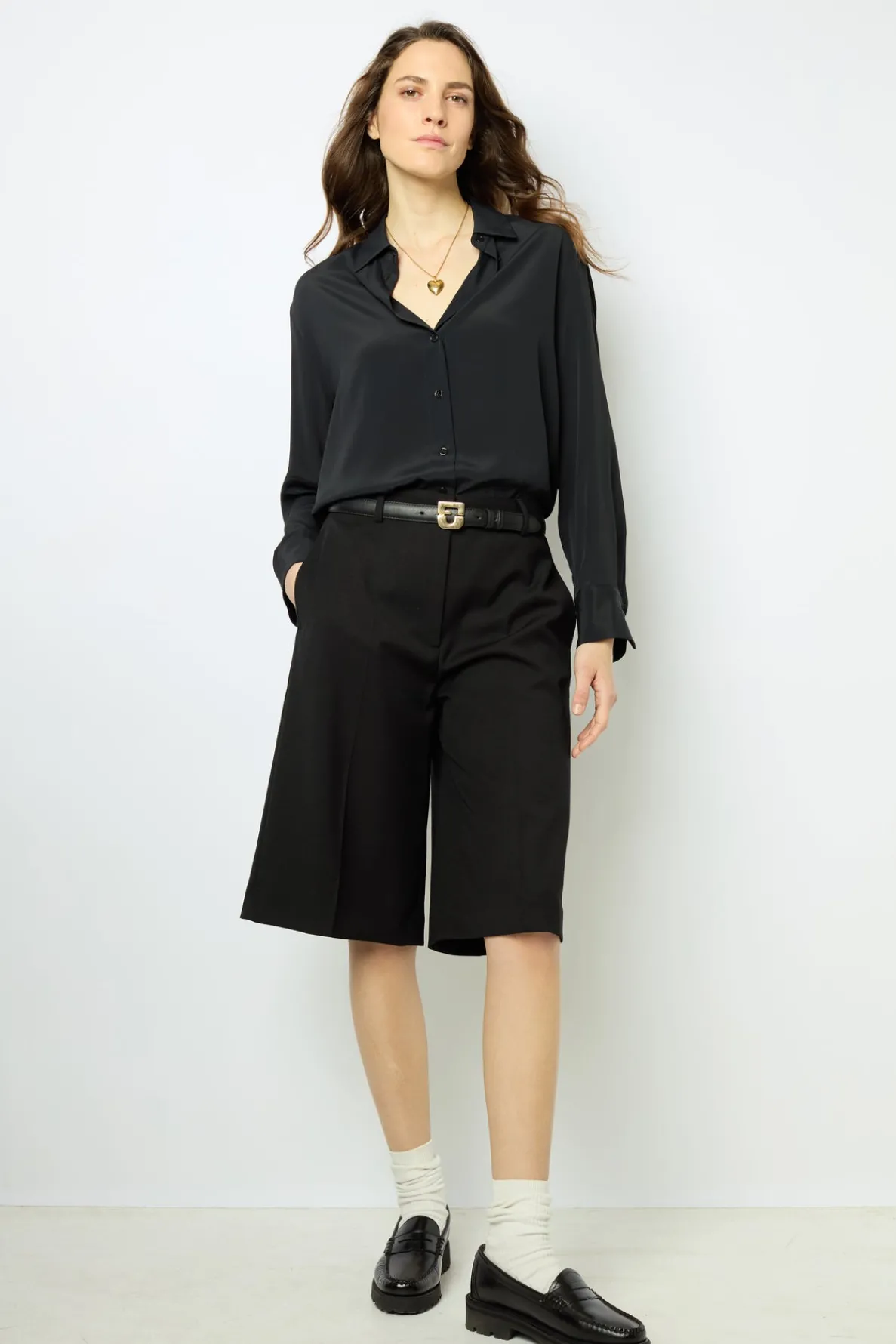 black_soft_shirt__beata_1.webp New Black soft shirt - BEATA Shirts & Blouses