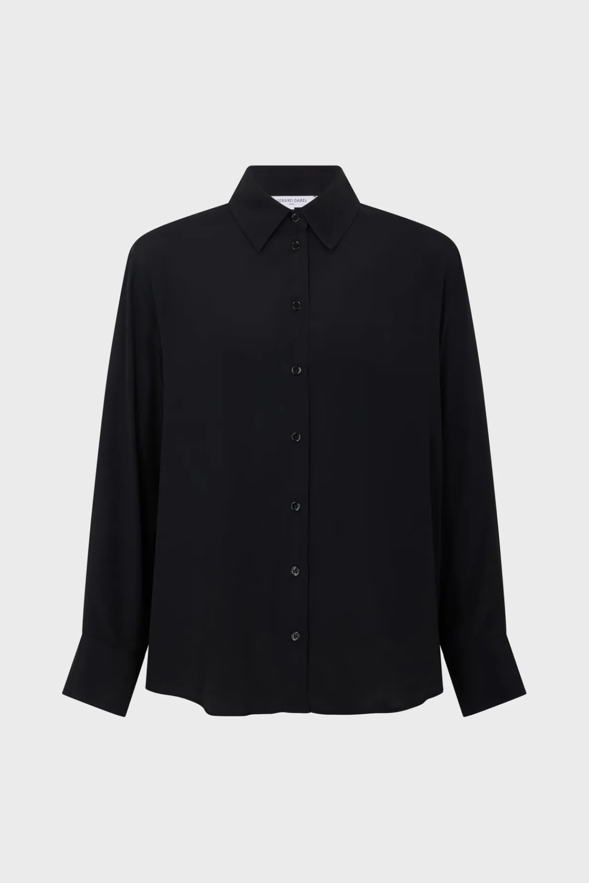 black_soft_shirt__beata_4.webp New Black soft shirt - BEATA Shirts & Blouses