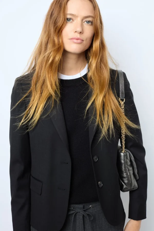 Fashion Black suit jacket - MALLORY Jackets