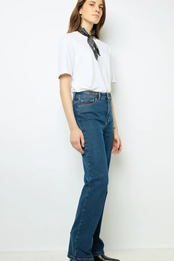 Clearance Bootcut with gold buckles - NAIADE Trousers