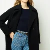 Cheap Bouclette mid-length coat - LYSANDRA Coats