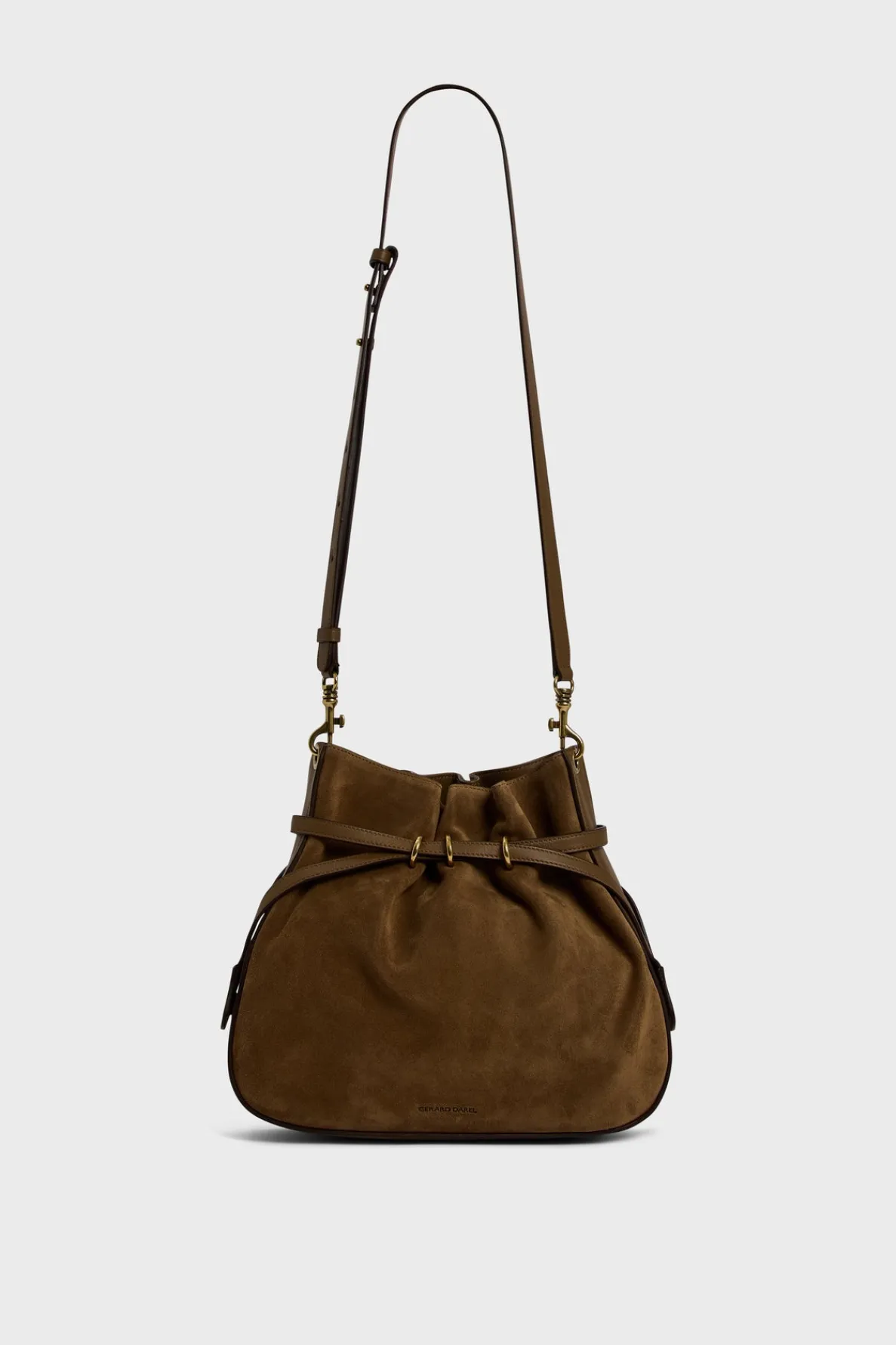 bucket_bag_in_suede_leath_0-1.webp Discount Bucket bag in suede leather - ROMY Shoulder Bags | Bucket Bags