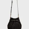 Cheap Bucket bag in suede leather - ROMY Shoulder Bags | Bucket Bags