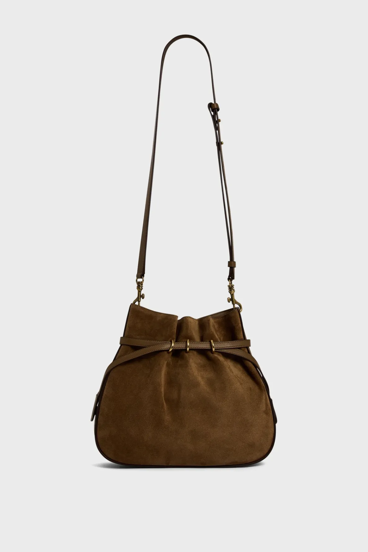 bucket_bag_in_suede_leath_1-1.webp Discount Bucket bag in suede leather - ROMY Shoulder Bags | Bucket Bags
