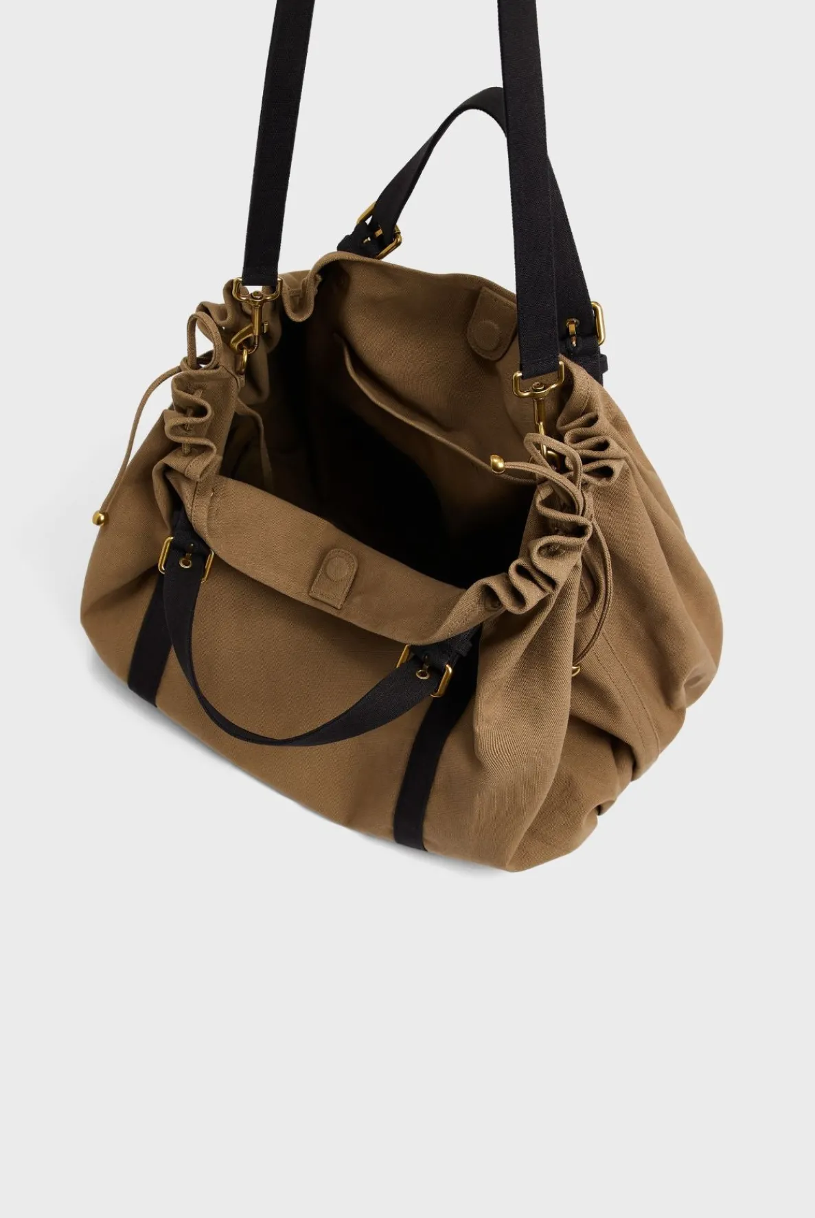 canvas_travel_bag_with_sh_4.webp Discount Canvas travel bag with shoulder straps - 72H The Iconic 24H | Handbag
