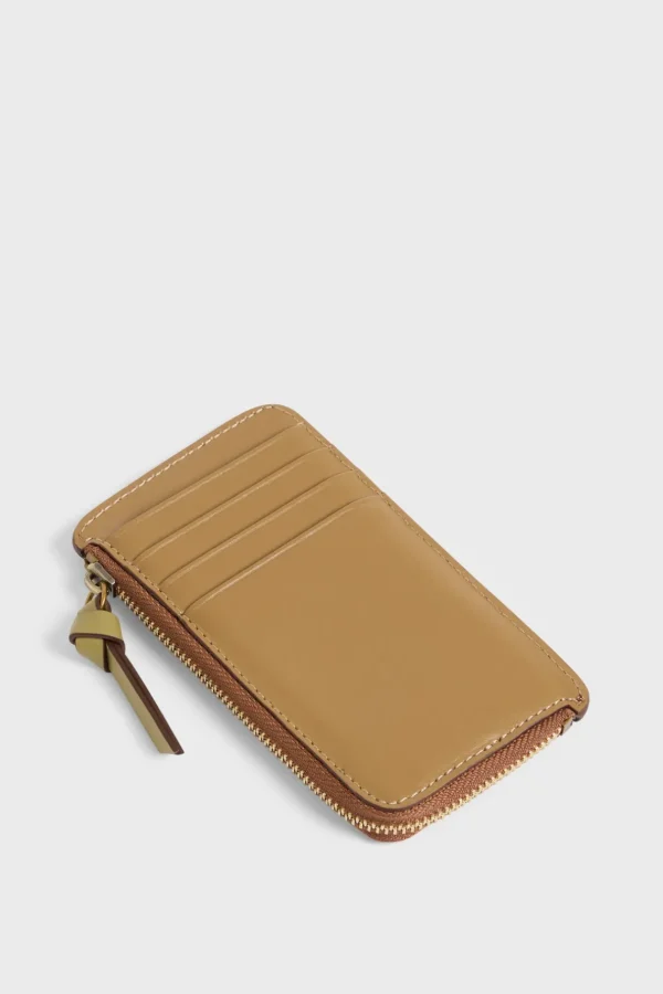 Discount Cardholder in plain leather - CARDHOLDER Leather Goods