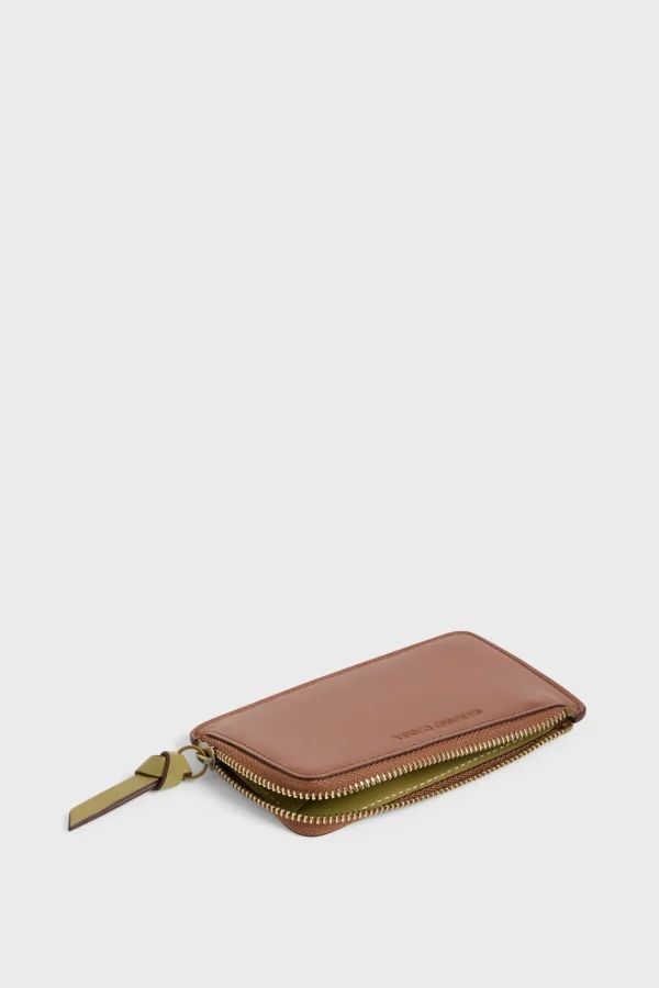 Discount Cardholder in plain leather - CARDHOLDER Leather Goods