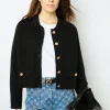 Online Cardigan with golden buttons - JULIE Knitwear