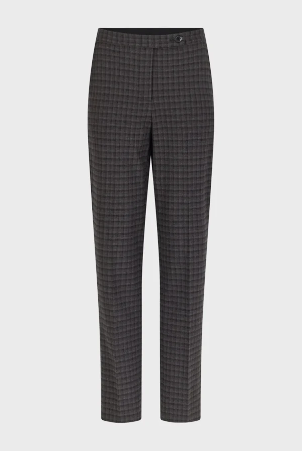 Cheap Checked slim pants - NOELIE Trousers