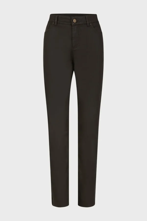 Outlet Coated slim jeans - NOURIA Trousers