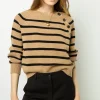 Online Contrasting stripe sweater - JENNA Knitwear