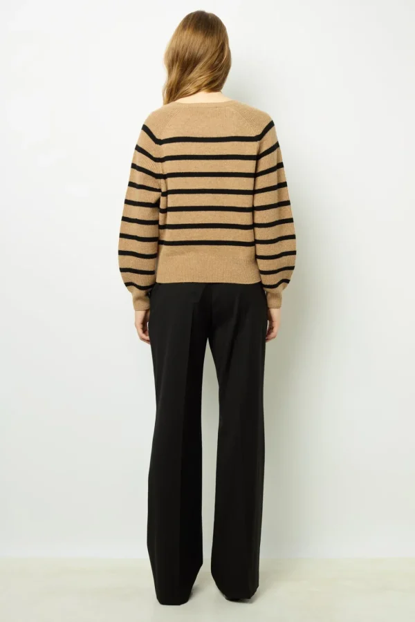 Online Contrasting stripe sweater - JENNA Knitwear