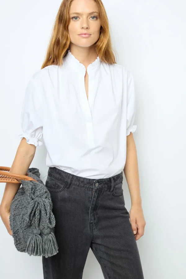 Best Cotton poplin blouse - ANNYR Shirts & Blouses