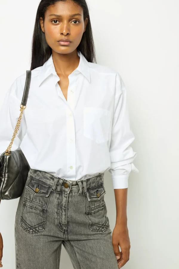 Hot Cotton poplin shirt -CASTILL"])self.__next_f.push([1,"E Shirts & Blouses