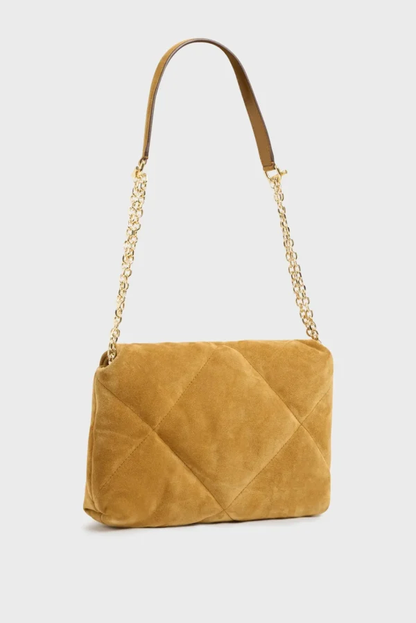 Hot Crossbody bag in quilted suede leather The Fanny Bag | Shoulder Bags
