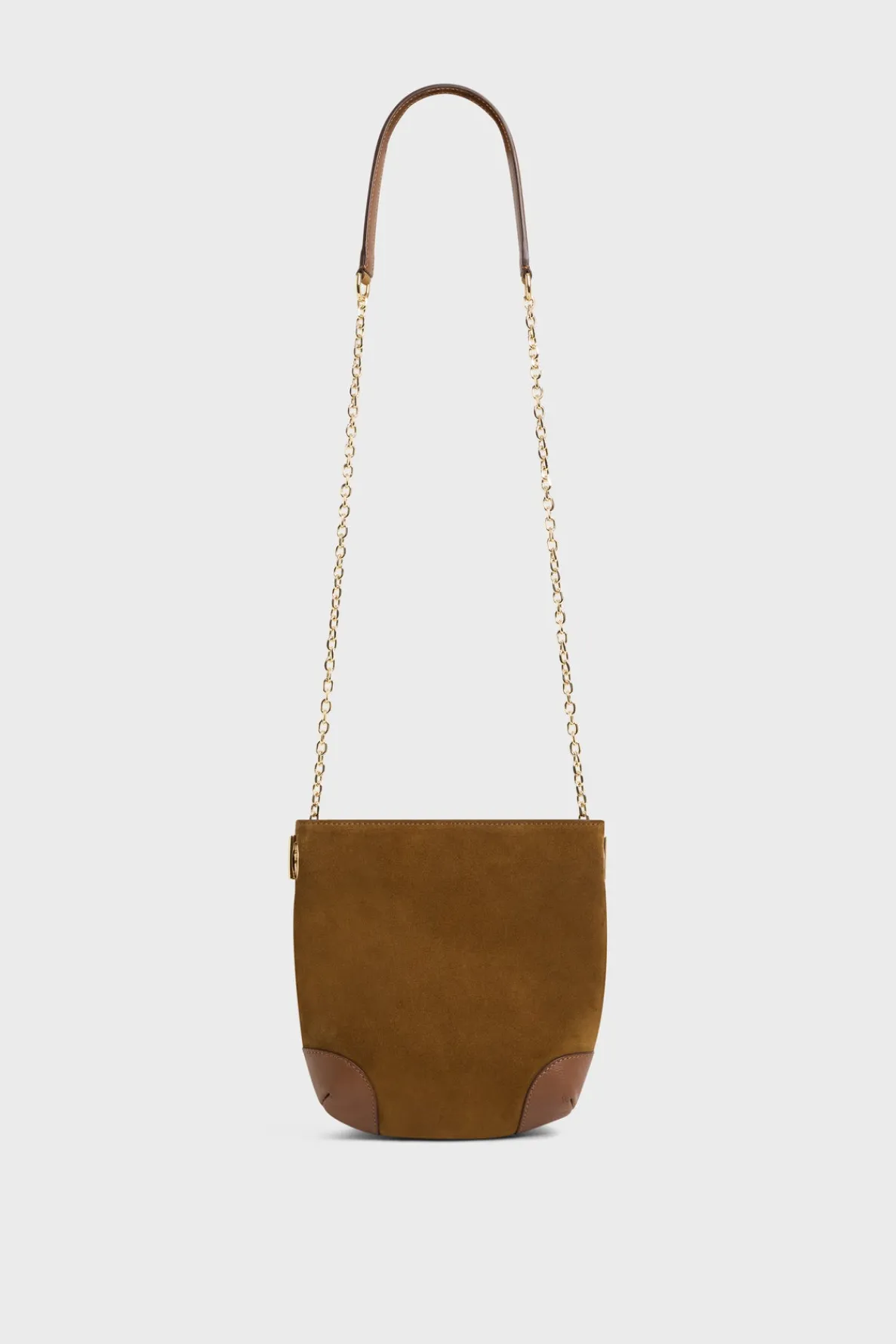 crossbody_bag_in_suede_le_1-1.webp Best Crossbody bag in suede leather - LE MINI CHARLOTTE Shoulder Bags | Bucket Bags