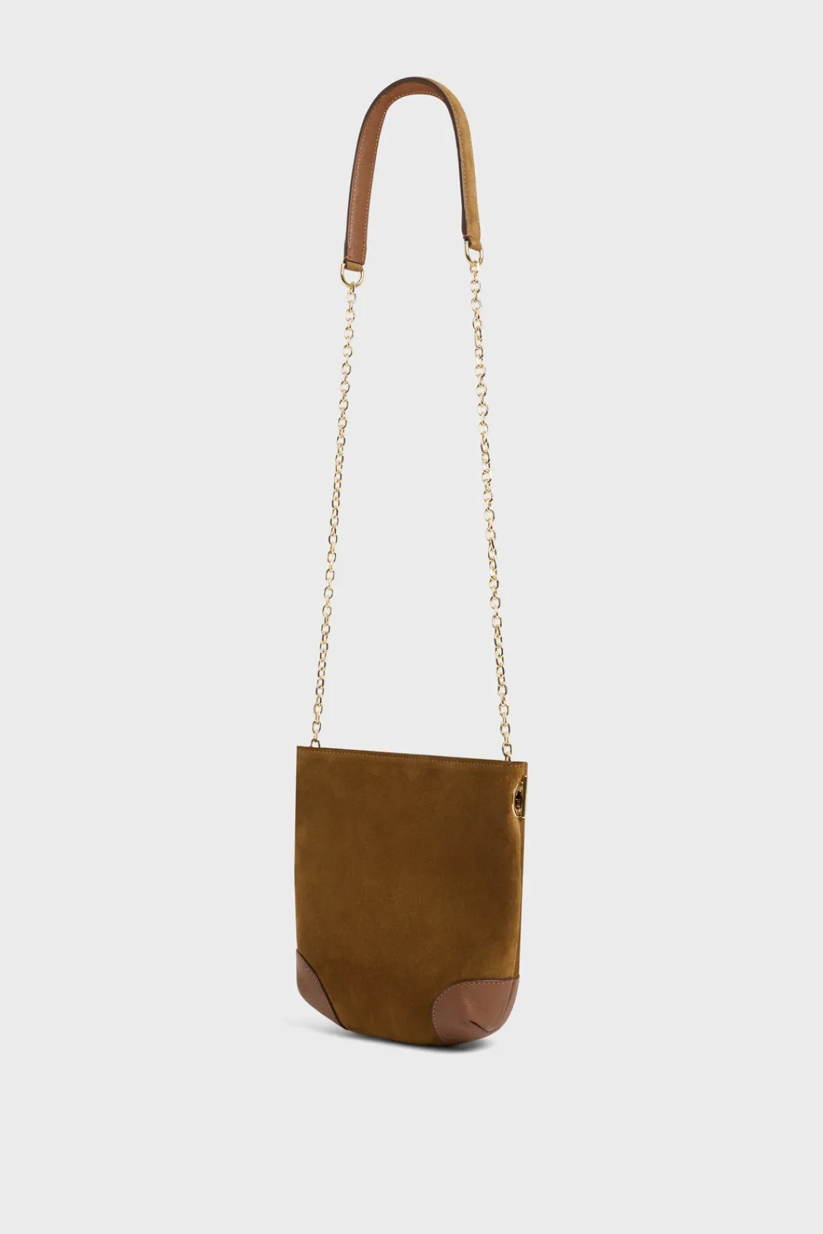 crossbody_bag_in_suede_le_2-1.webp Best Crossbody bag in suede leather - LE MINI CHARLOTTE Shoulder Bags | Bucket Bags