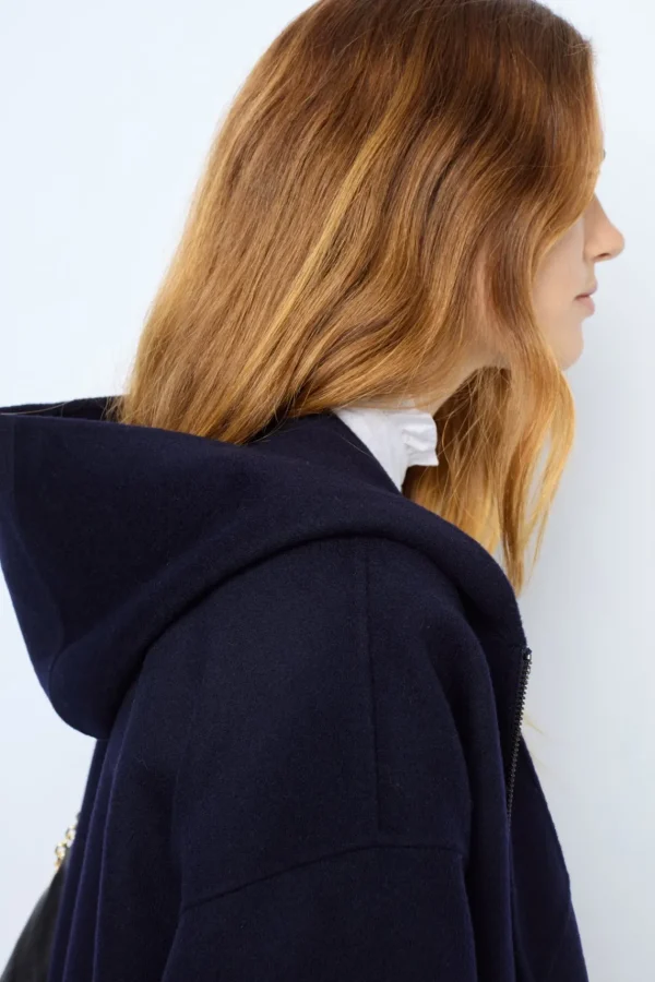 Store Double-face wool cape - NESRYNN Coats