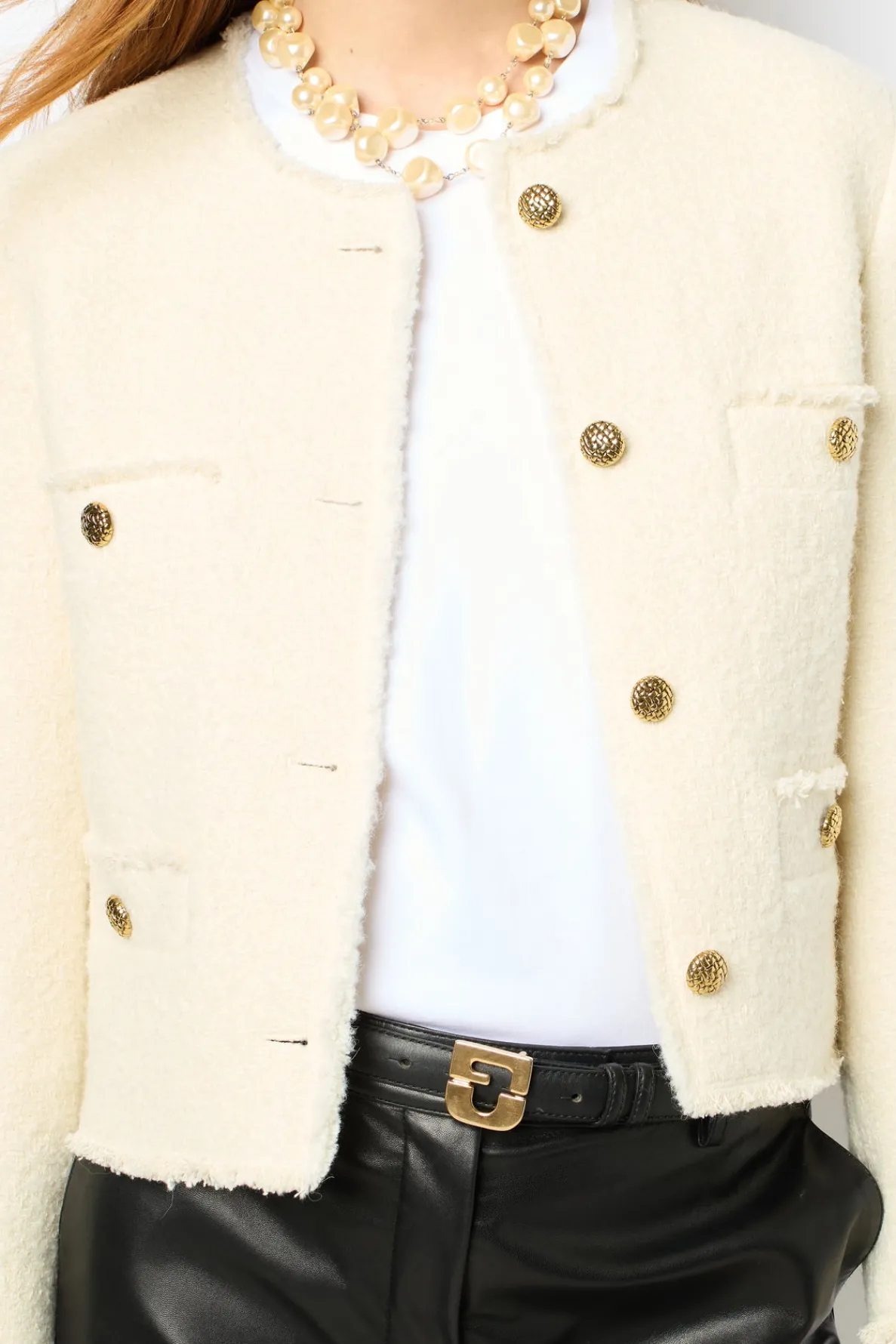 ecru_tweed_jacket__morgan_2.webp Cheap tweed jacket - MORGANE Jackets | Suits & Outfits