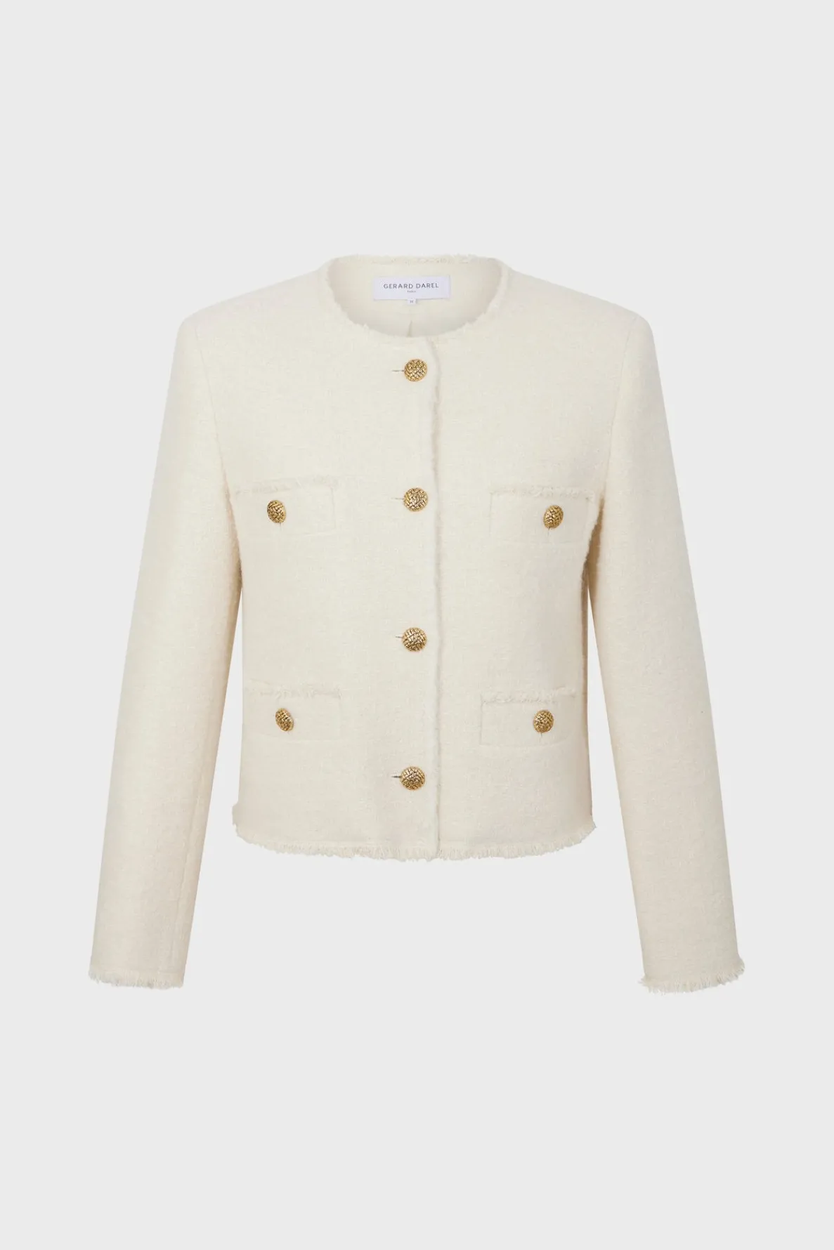 ecru_tweed_jacket__morgan_5.webp Cheap tweed jacket - MORGANE Jackets | Suits & Outfits