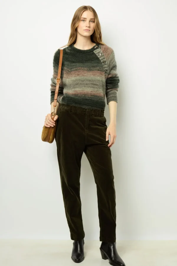 Store Elasticated corduroy pants - NYMPHIE Trousers