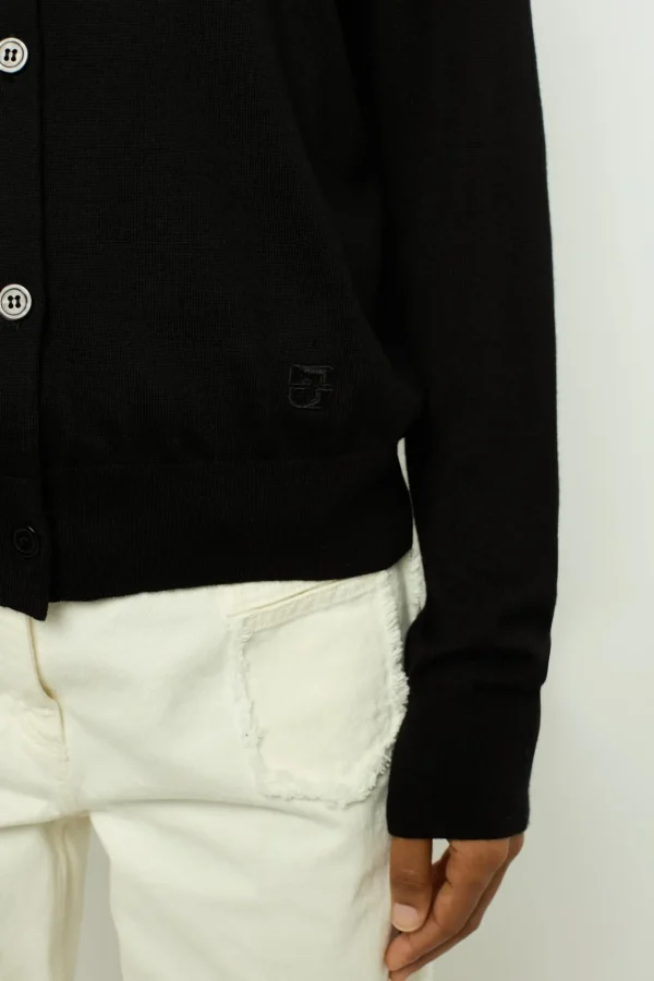 Sale Fine wool cardigan - JUSTINE Knitwear