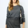 Fashion Fine wool round neck sweater - JADE Knitwear