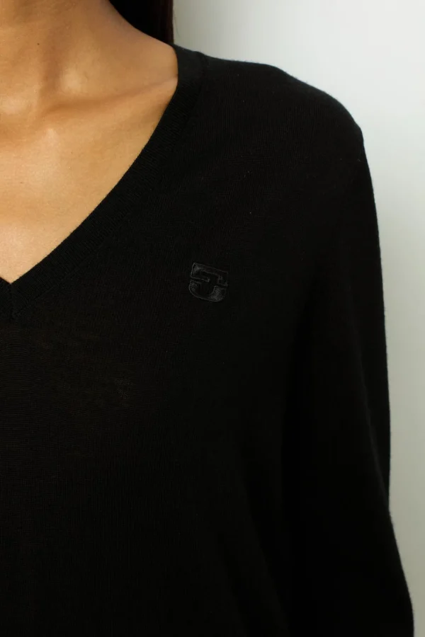 Online Fine wool V-neck sweater - JULIETTE Knitwear