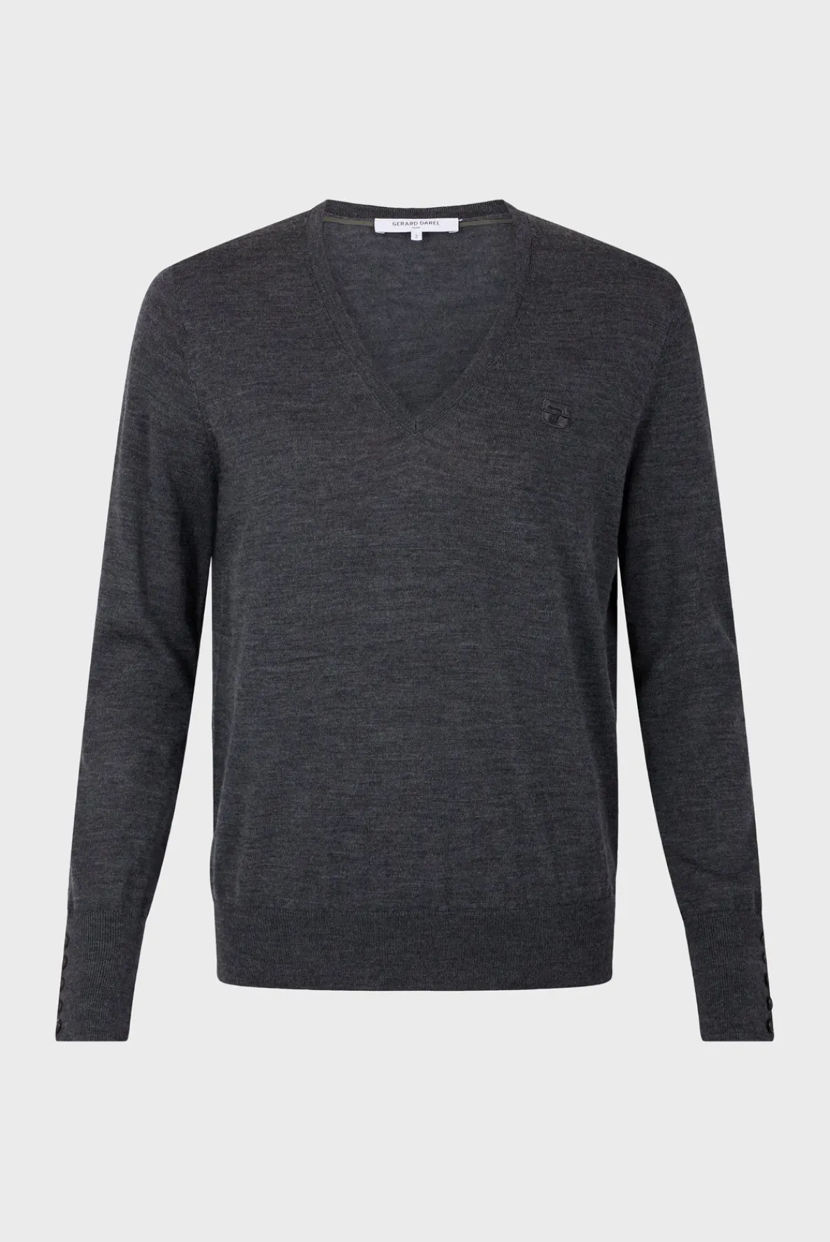 fine_wool_vneck_sweater___4-3.webp Best Fine wool V-neck sweater - JULIETTE Knitwear