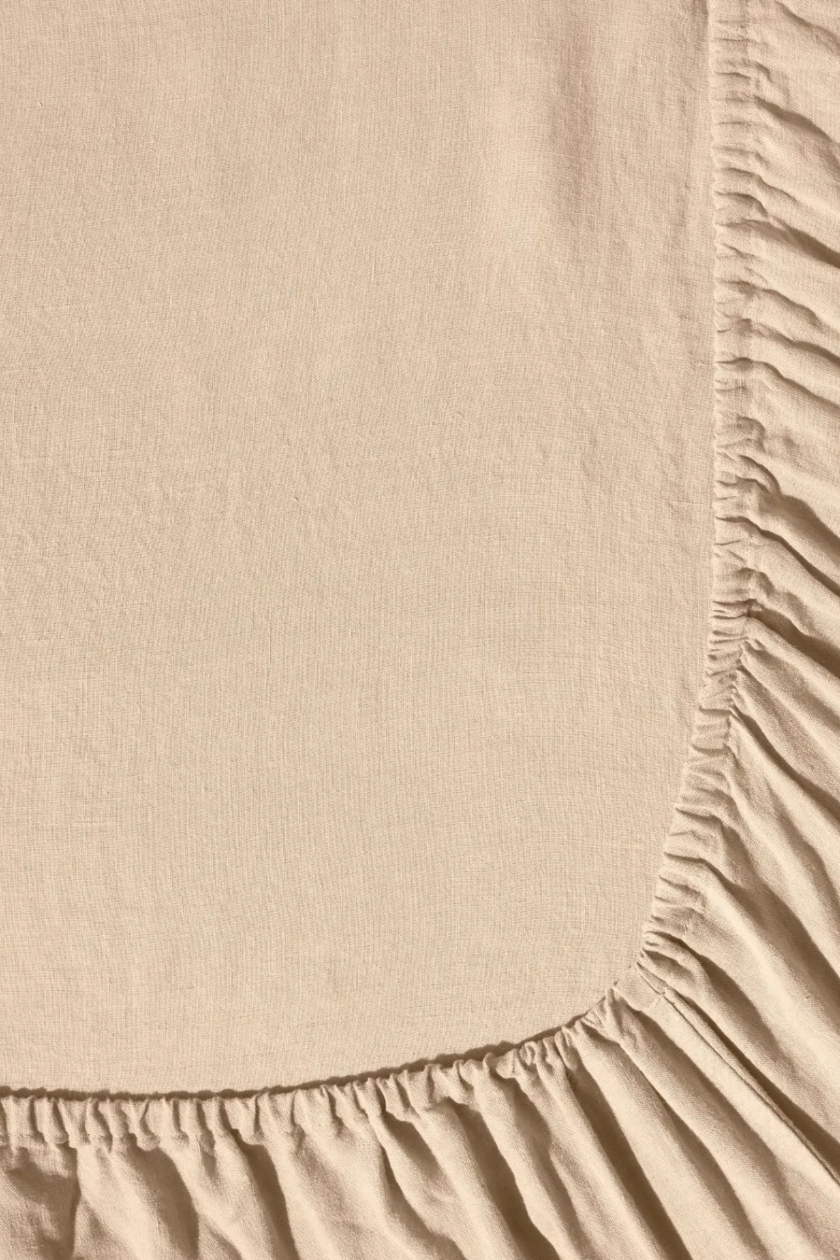 fitted_washed_linen_sheet_2-5.webp Flash Sale Fitted washed linen sheet - light brown Fitted Sheets