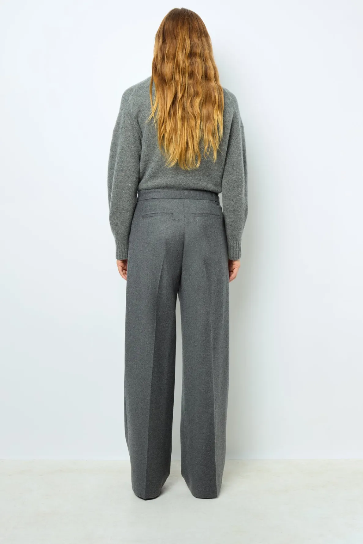 flannel_straight_cut_pant_2.webp Clearance Flannel straight cut pants - NIA Trousers | Suits & Outfits
