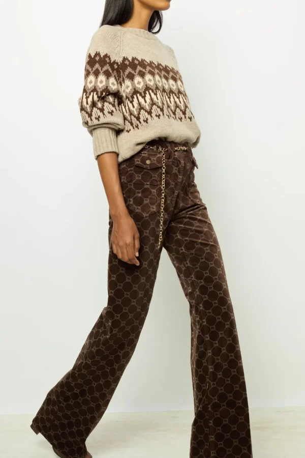 Best Flared corduroy jeans - ANNA Trousers