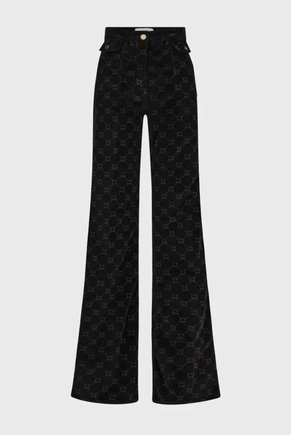 Outlet Flared corduroy jeans - ANNA Trousers