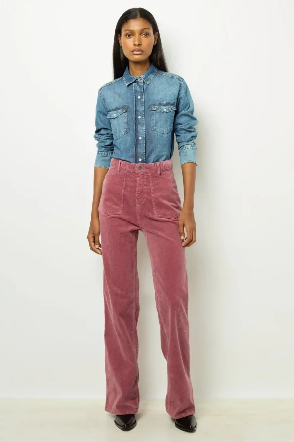 New Flared corduroy pants - NAZIA Trousers