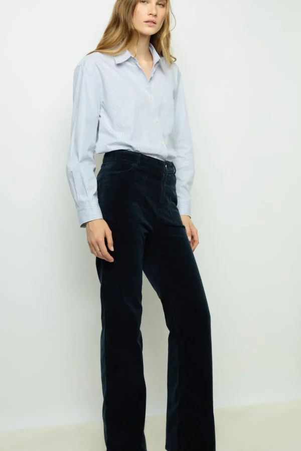 Sale Flared corduroy pants - NAZIA Trousers