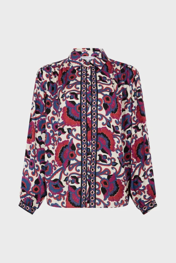 Sale Flared jeans with fringes - ANNA Shirts & Blouses