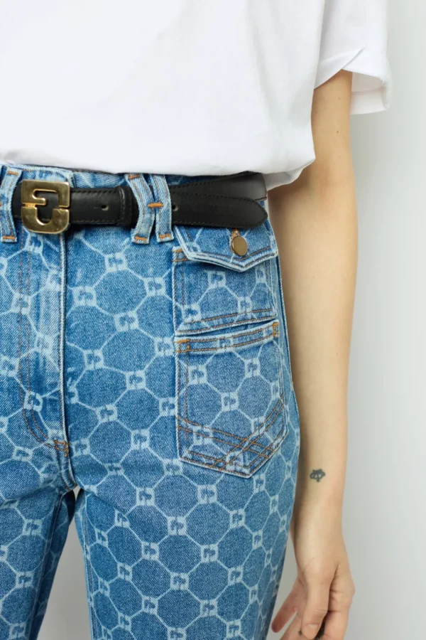Best Flared with monogram - ANNA Trousers