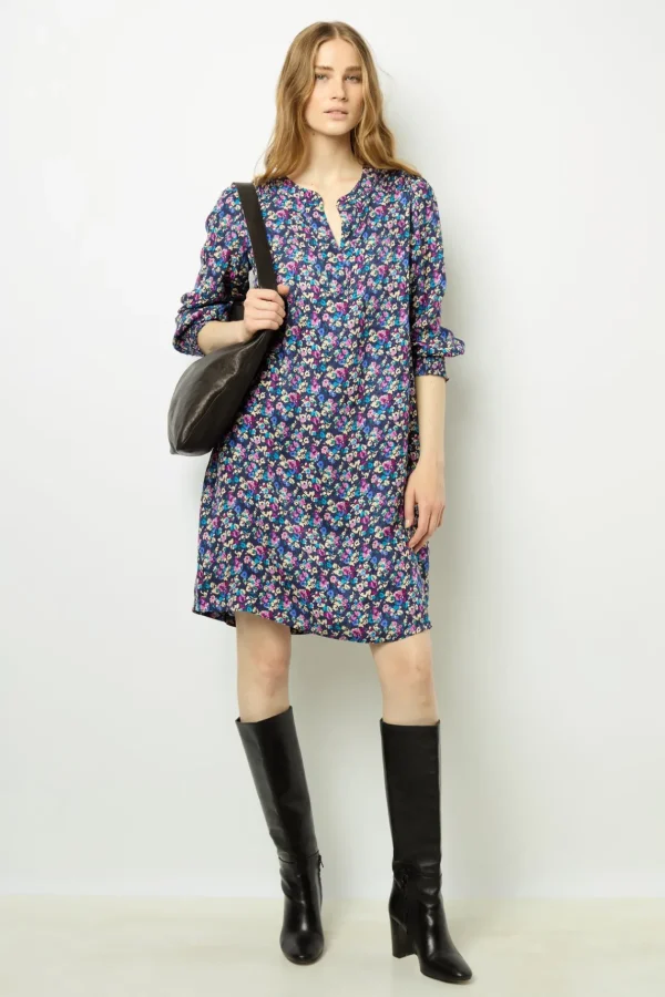 Flash Sale Floral jacquard mini dress – SALYA Dresses