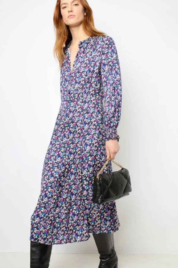 Flash Sale Floral midi dress - SAMIRA Dresses