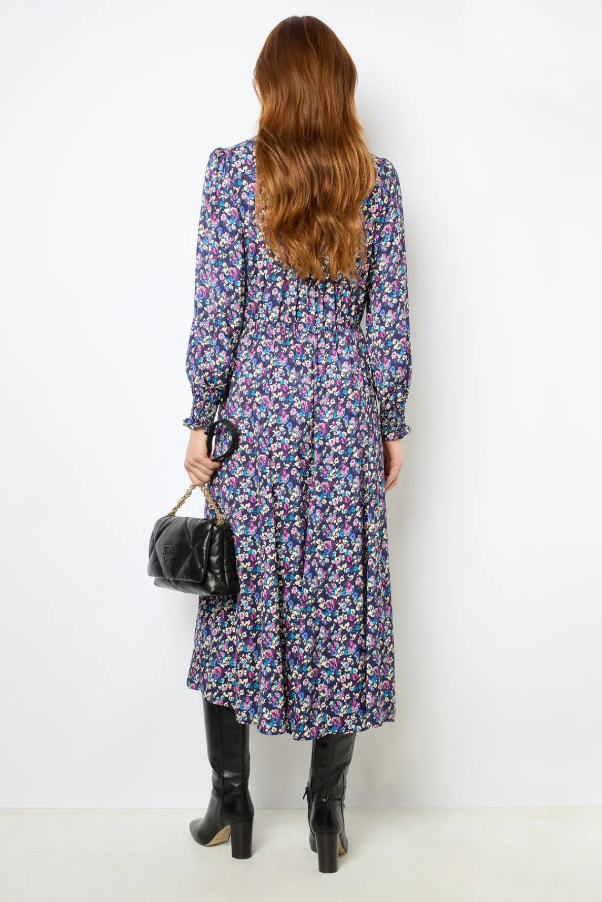 floral_midi_dress__samira_3.webp Flash Sale Floral midi dress - SAMIRA Dresses