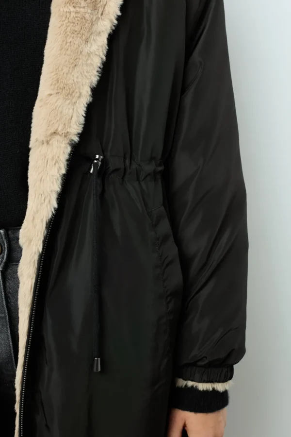 Outlet Full-length reversible parka - LAURE Coats