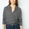 New Geometric print polo shirt - AUDE Tops & T-Shirts