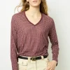 Clearance Geometric print T-shirt - AYLA Tops & T-Shirts