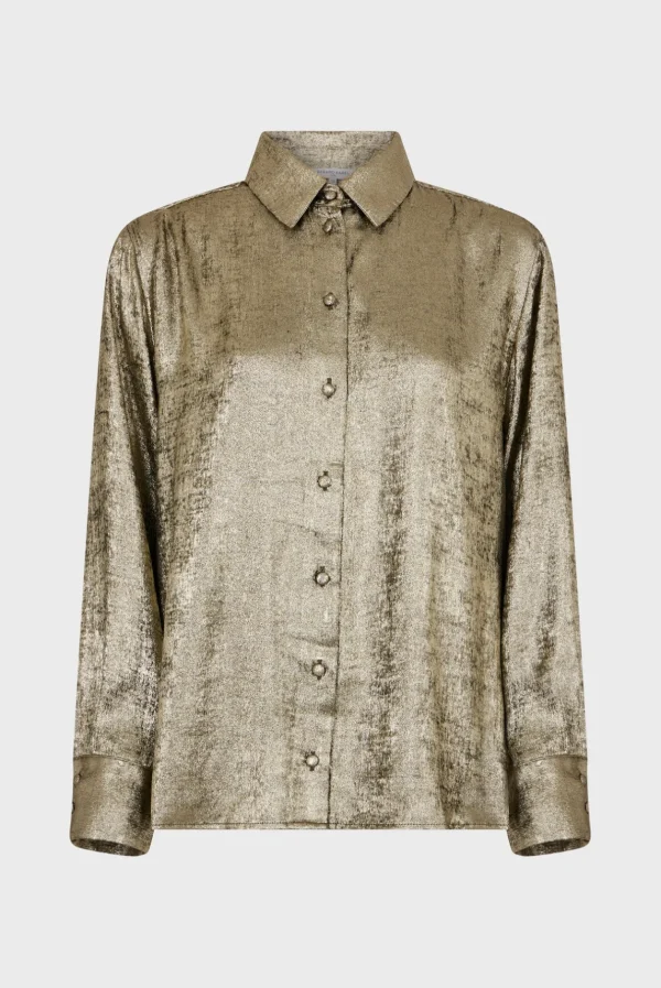 Hot Gold-tone shirt - BRUNA Shirts & Blouses