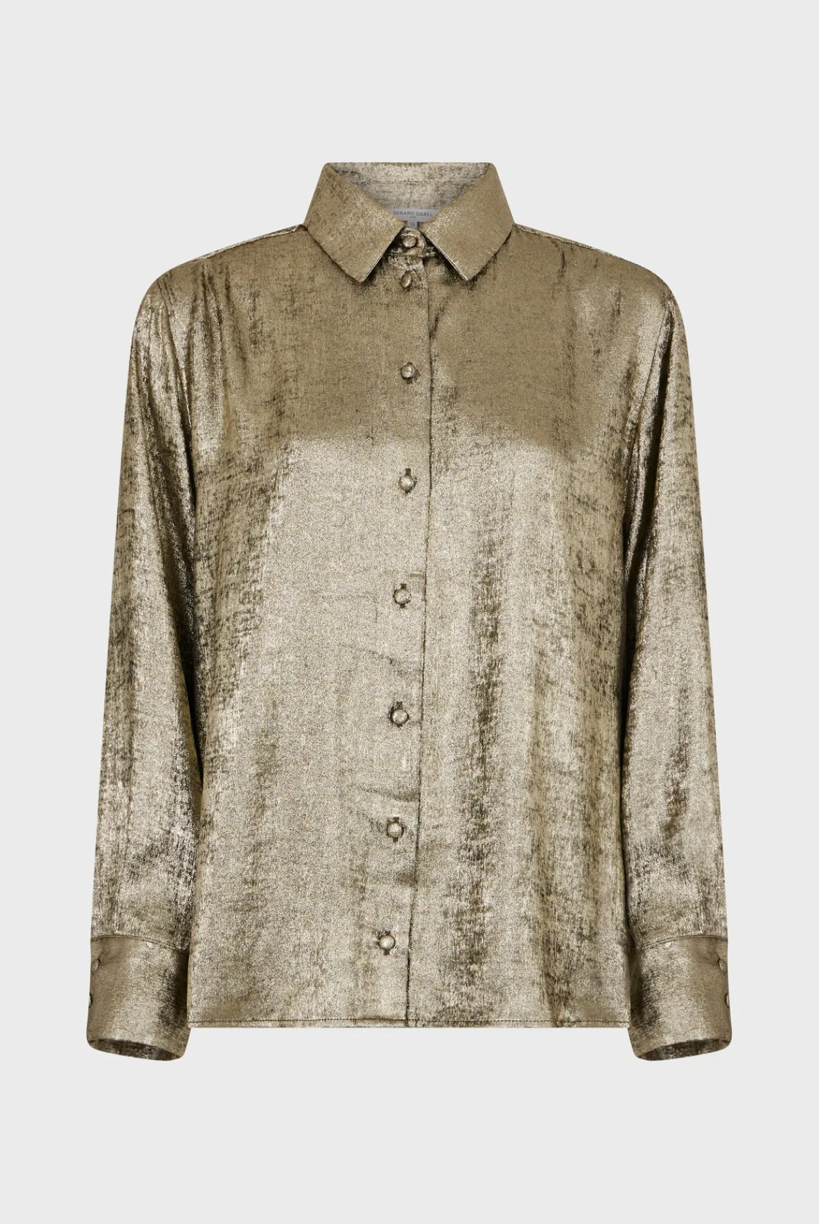 goldtone_shirt__bruna_5.webp Hot Gold-tone shirt - BRUNA Shirts & Blouses
