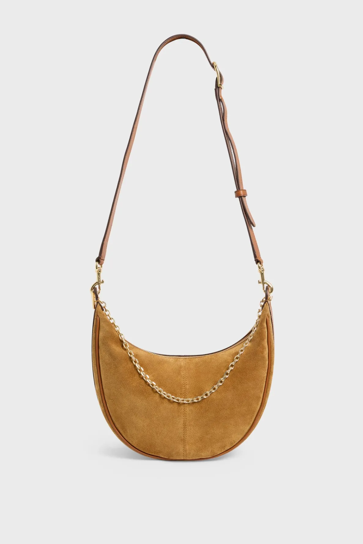 halfmoon_bag_in_suede_lea_1-1.webp Hot Half-moon bag in suede leather - LE SUZANNE Shoulder Bags