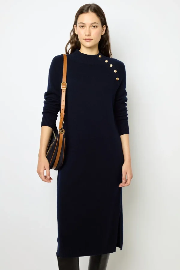 Clearance Half-moon bag in suede leather - LE SUZANNE Dresses