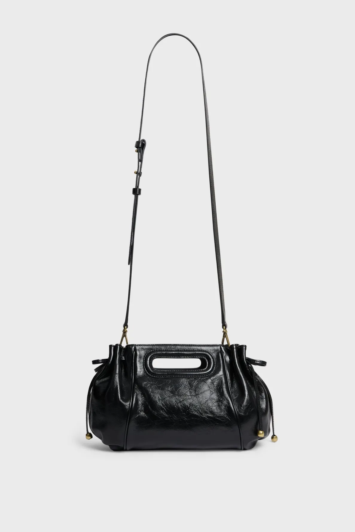 handbag_in_crumpled_leath_0.webp Outlet Handbag in crumpled leather - MINI DANY Shoulder Bags