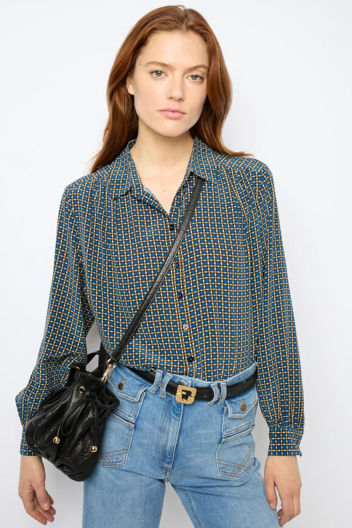 handbag_in_crumpled_leath_1.webp Outlet Handbag in crumpled leather - MINI DANY Shoulder Bags